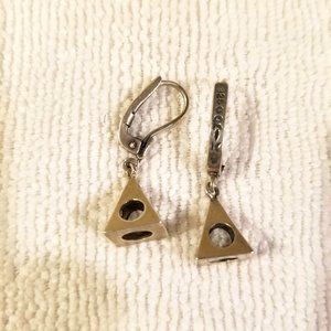 Custom Made Geometric Sterling Silver Earrings!